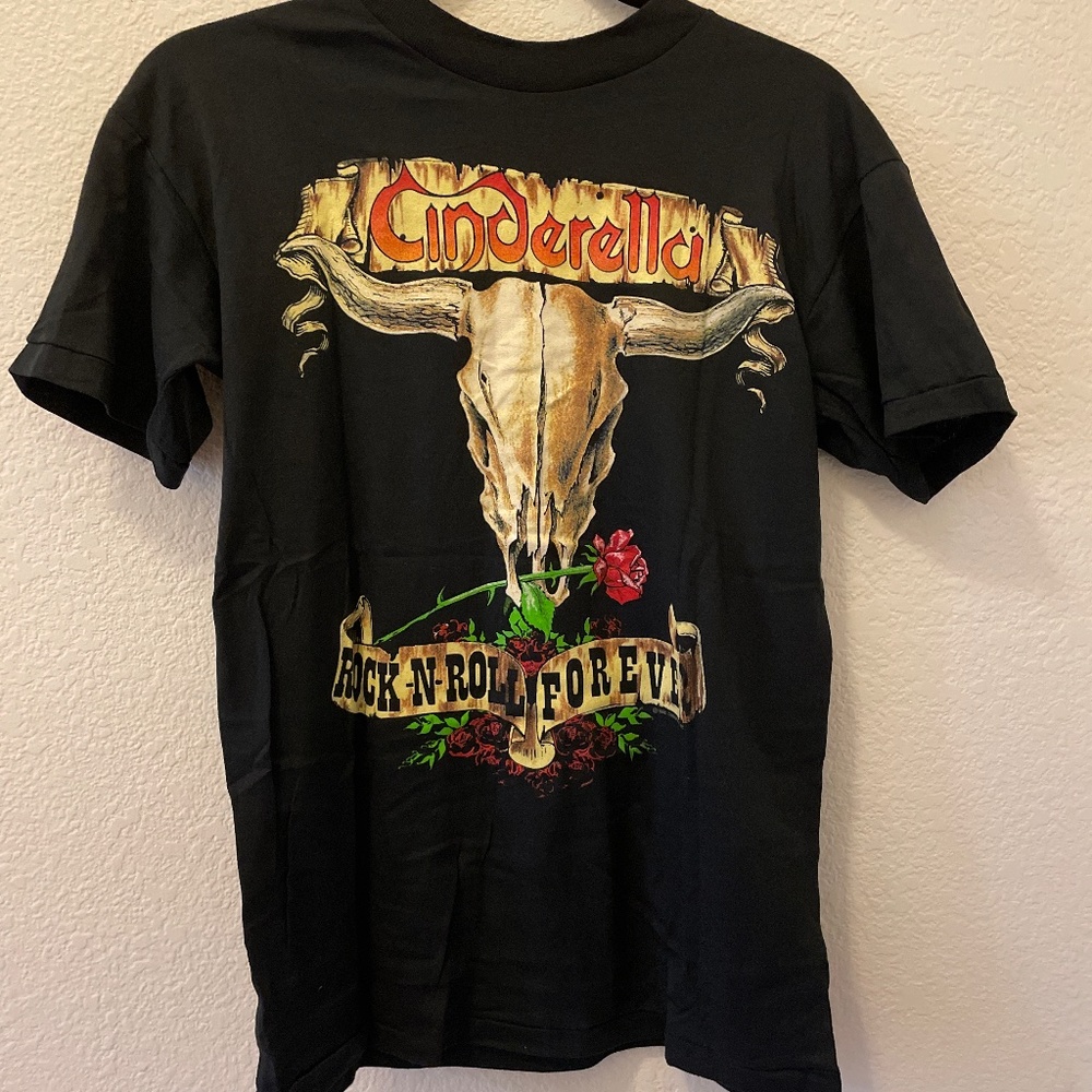 Vintage Cinderella long cold winter tshirt